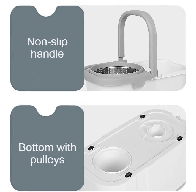 Microfiber Mop and Bucket Set