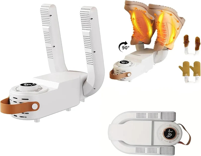 Globetrek° ShoeDryer - Portable Electric Smart Folding Shoe Dryer