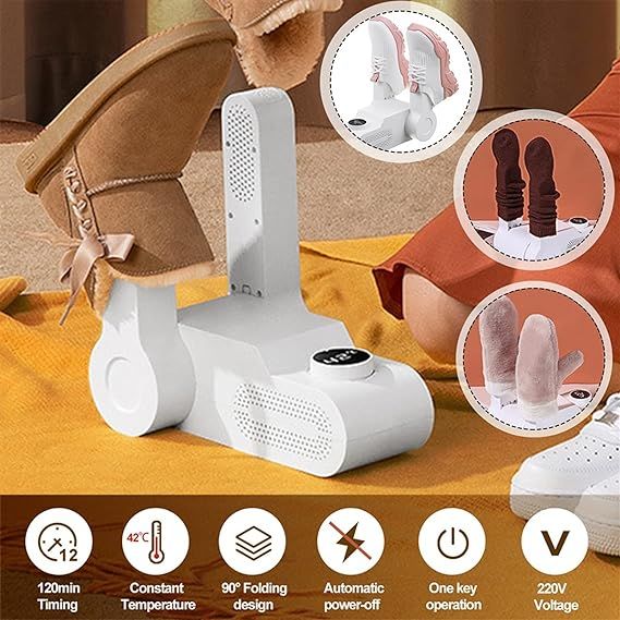 Globetrek° ShoeDryer - Portable Electric Smart Folding Shoe Dryer