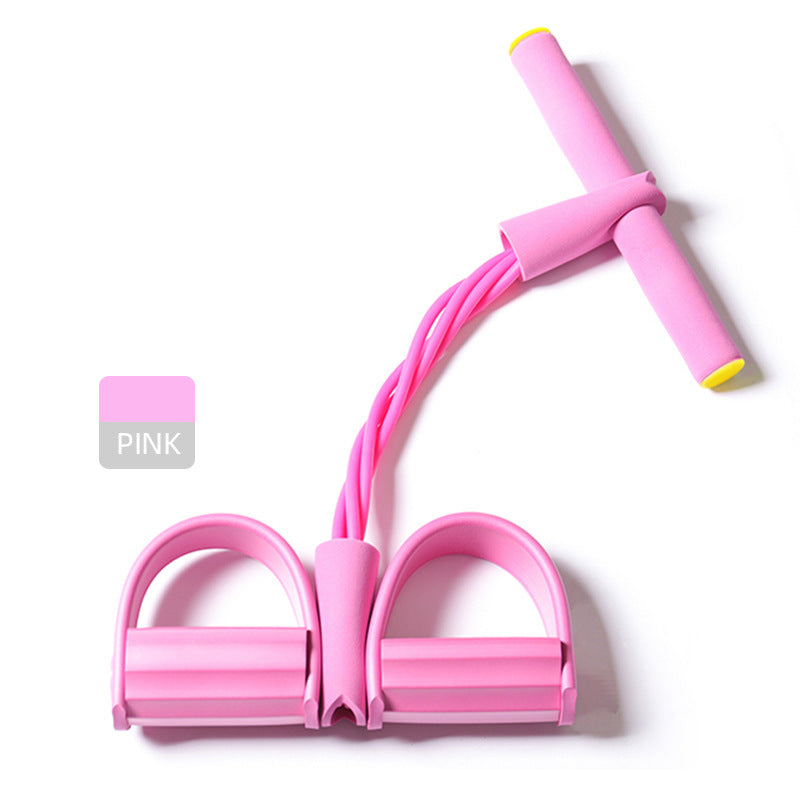 4-Tube Pedal Resistance Band