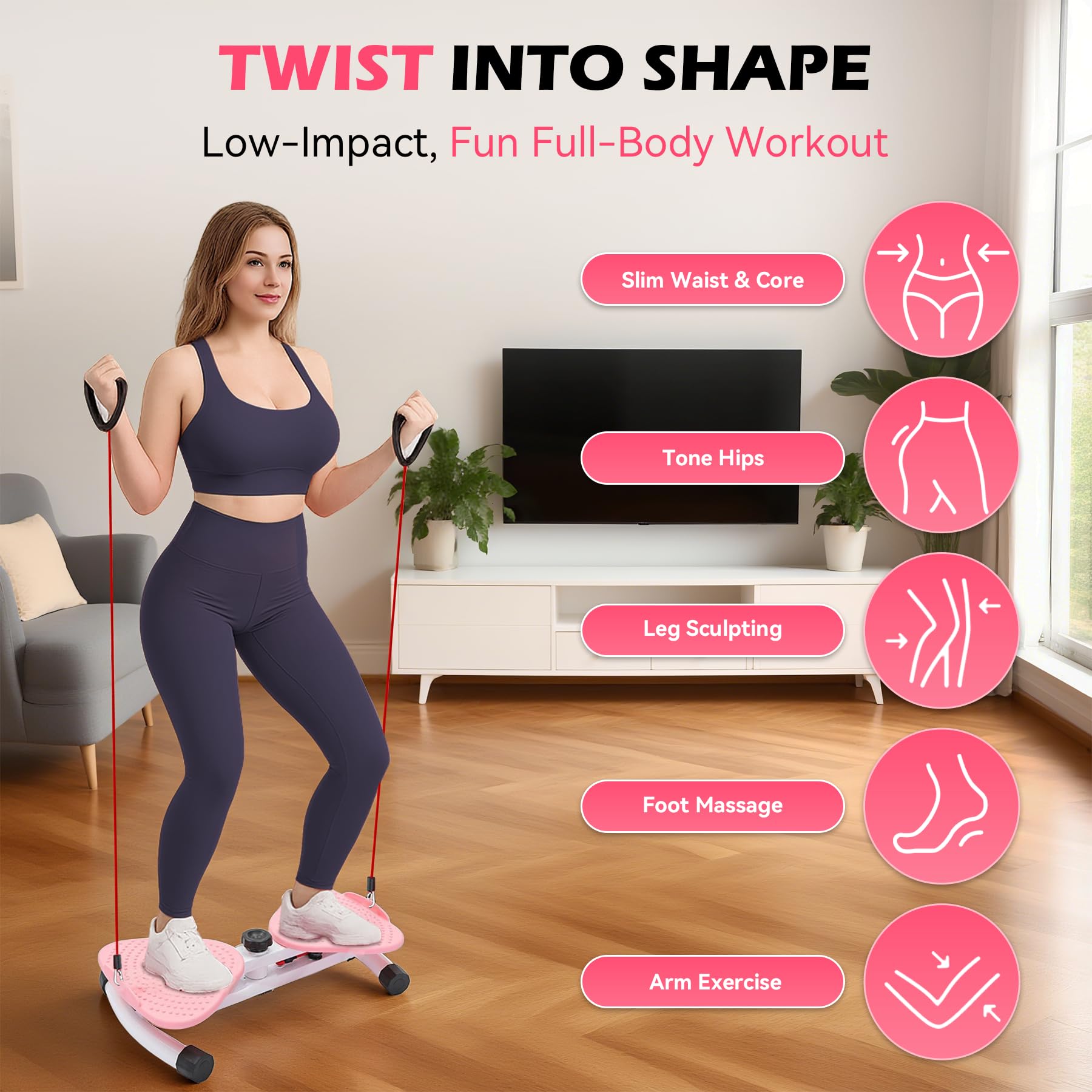 Waist Twisting Machine for Exercise