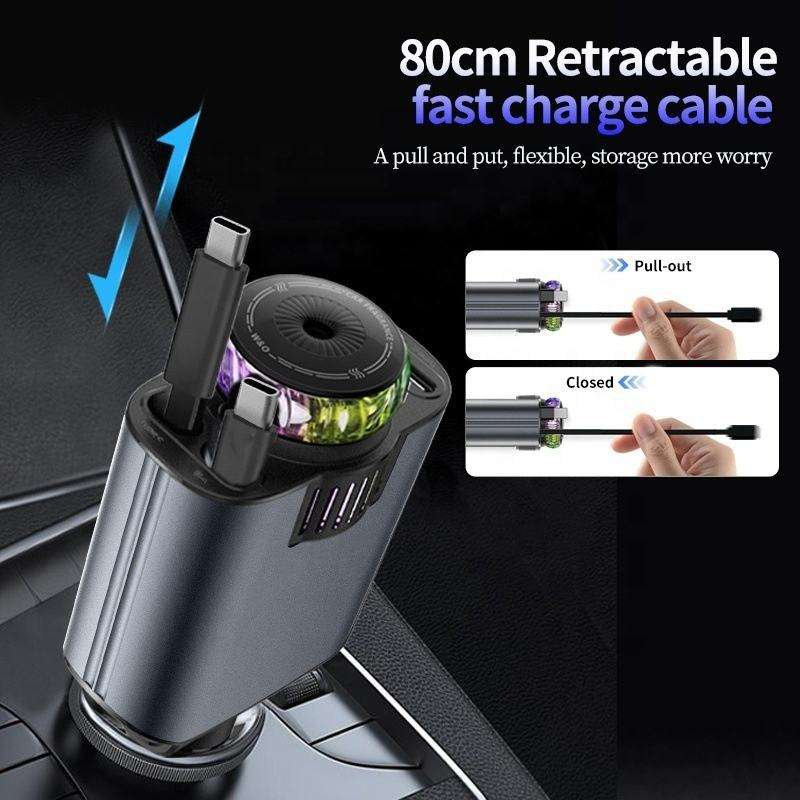 5 in 1 Smart Car Charger