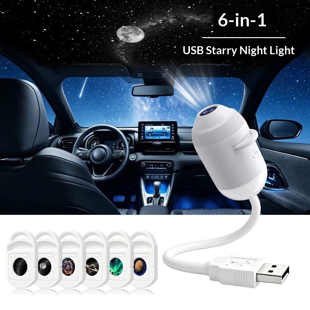 Portable Mini USB Starry Sky Projection Lamp