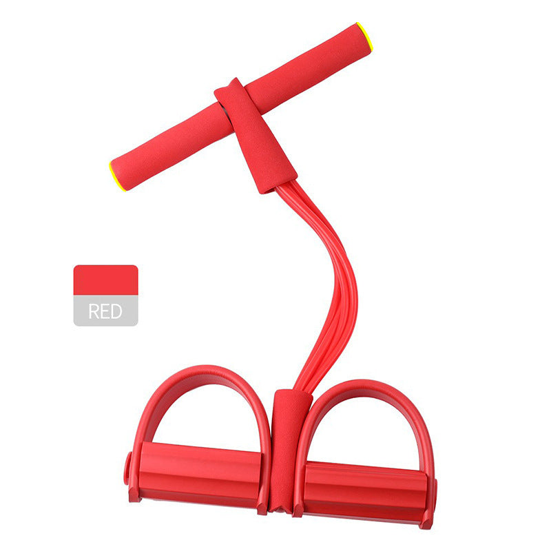 4-Tube Pedal Resistance Band