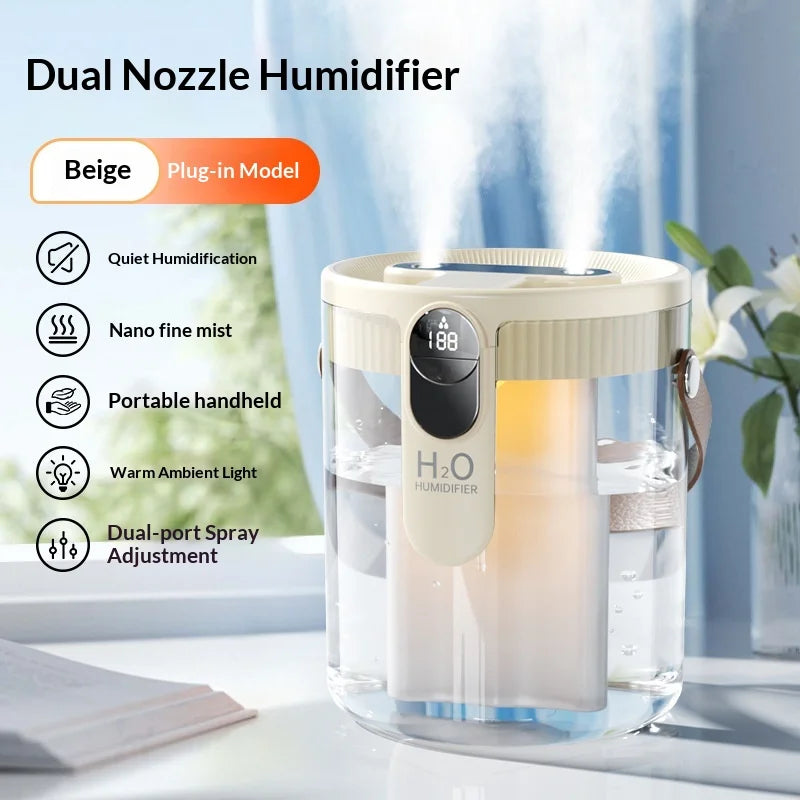Dual-Spray Portable Humidifier