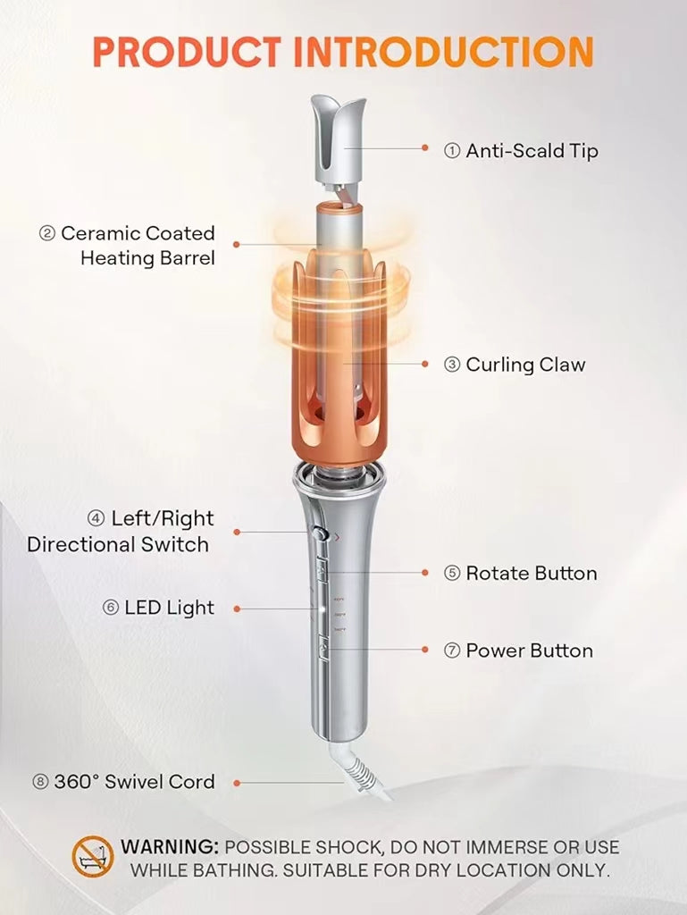 Sheglam Automatic Curling Iron