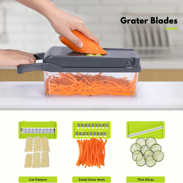Vegetable Cutter Chopper and Slicer