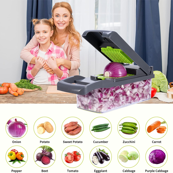 Vegetable Cutter Chopper and Slicer